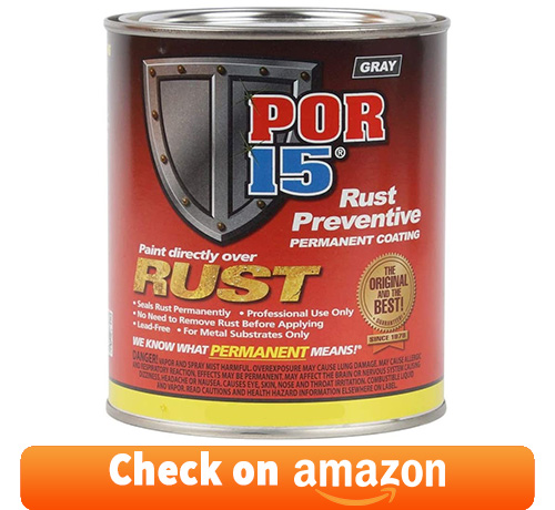 POR-15 45208 Gray Rust Preventive Coating