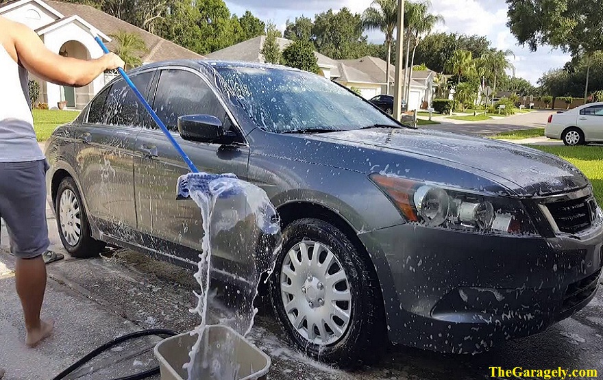 wash your car by self