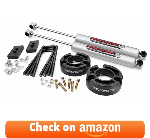 The Rough Country 57030 Leveling Kit N3 Shocks 2.5