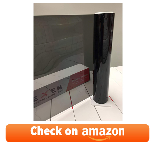 LEXEN 2Ply Premium Carbon 20" X 100FT Roll Window Tint: best car window tint for heat reduction