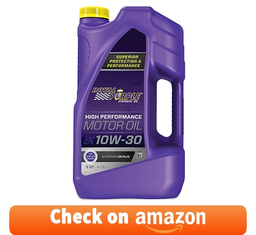 Royal Purple 51130 API-Licensed SAE 10W-30 High-Performance Synthetic Motor Oil - best oil for jeep 4.0