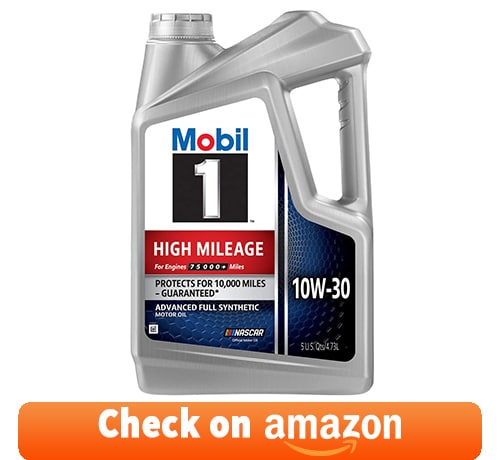 Mobil 1 (120770) High Mileage 10W-30 Motor Oil - best oil for jeep 4.0